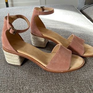 Soludos Capri Mid Heels Blush